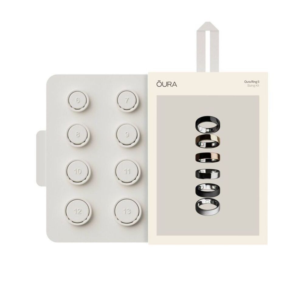 Oura -  Ring 5 Sizing Kit White
